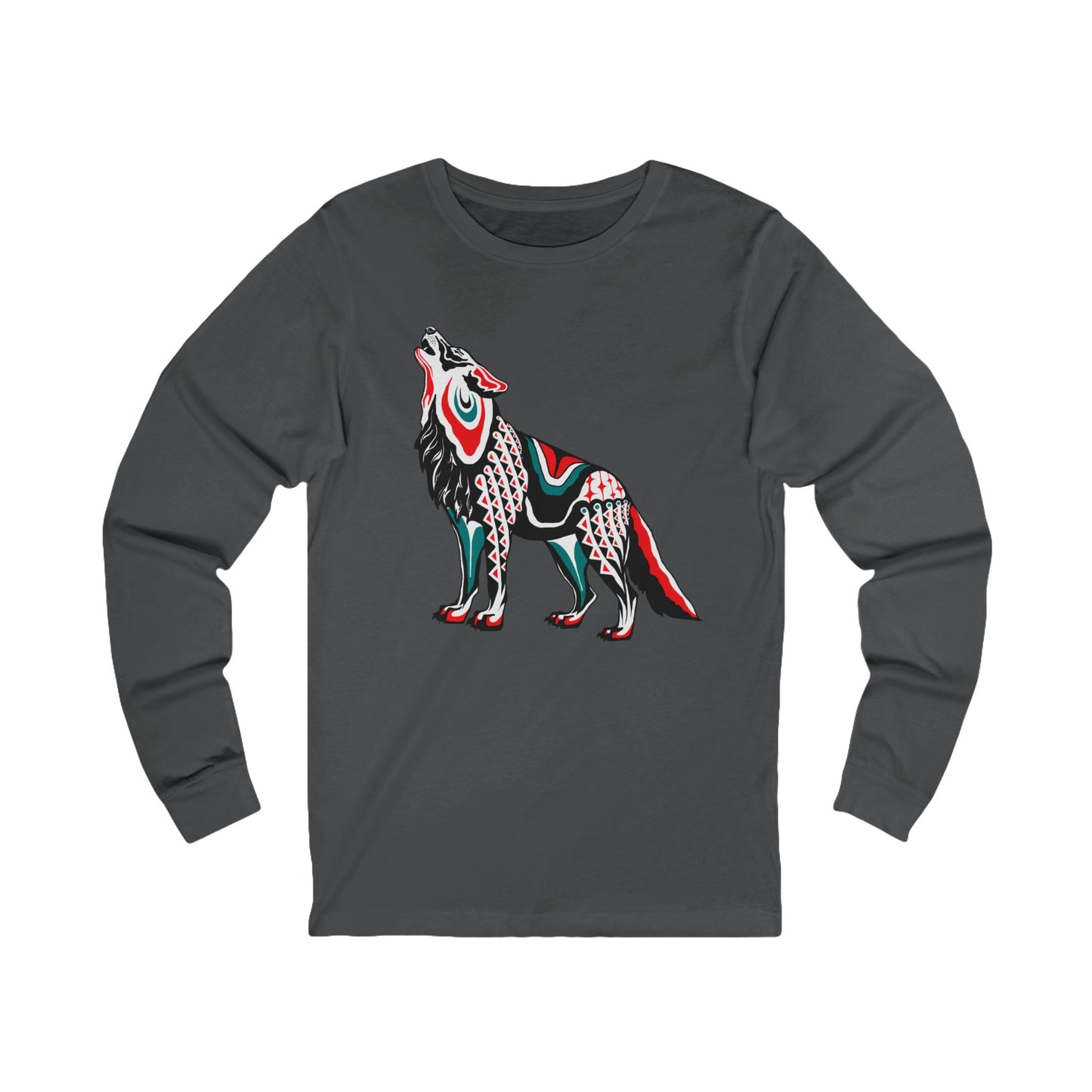 Howling Wolf - Long-Sleeve Tee