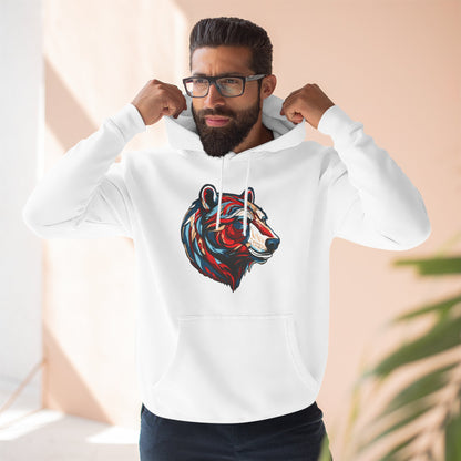 Polar Bear Icon - Fleece Hoodie