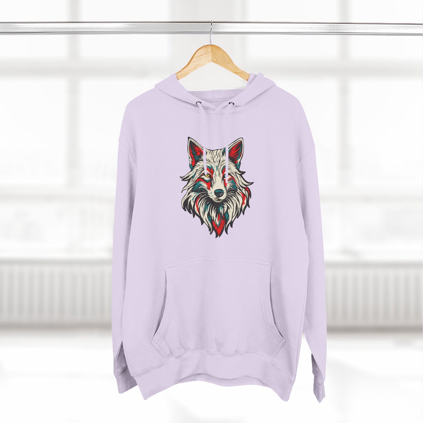 Arctic Fox Icon - Fleece Hoodie
