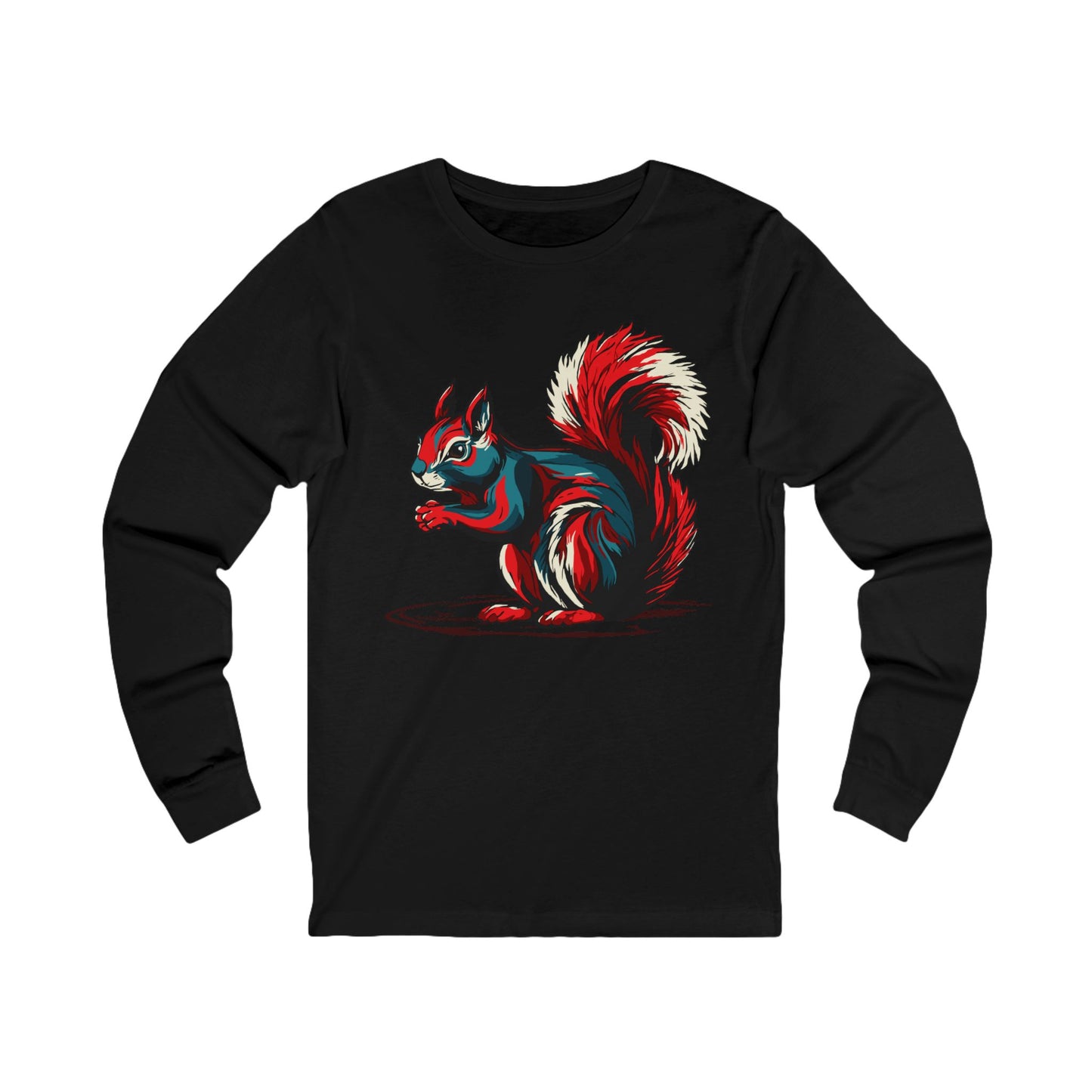 Squirrel Icon - Long-Sleeve Tee