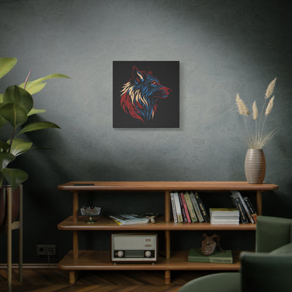 Wolf Icon Canvas