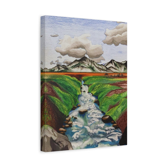 Rushing River Canvas