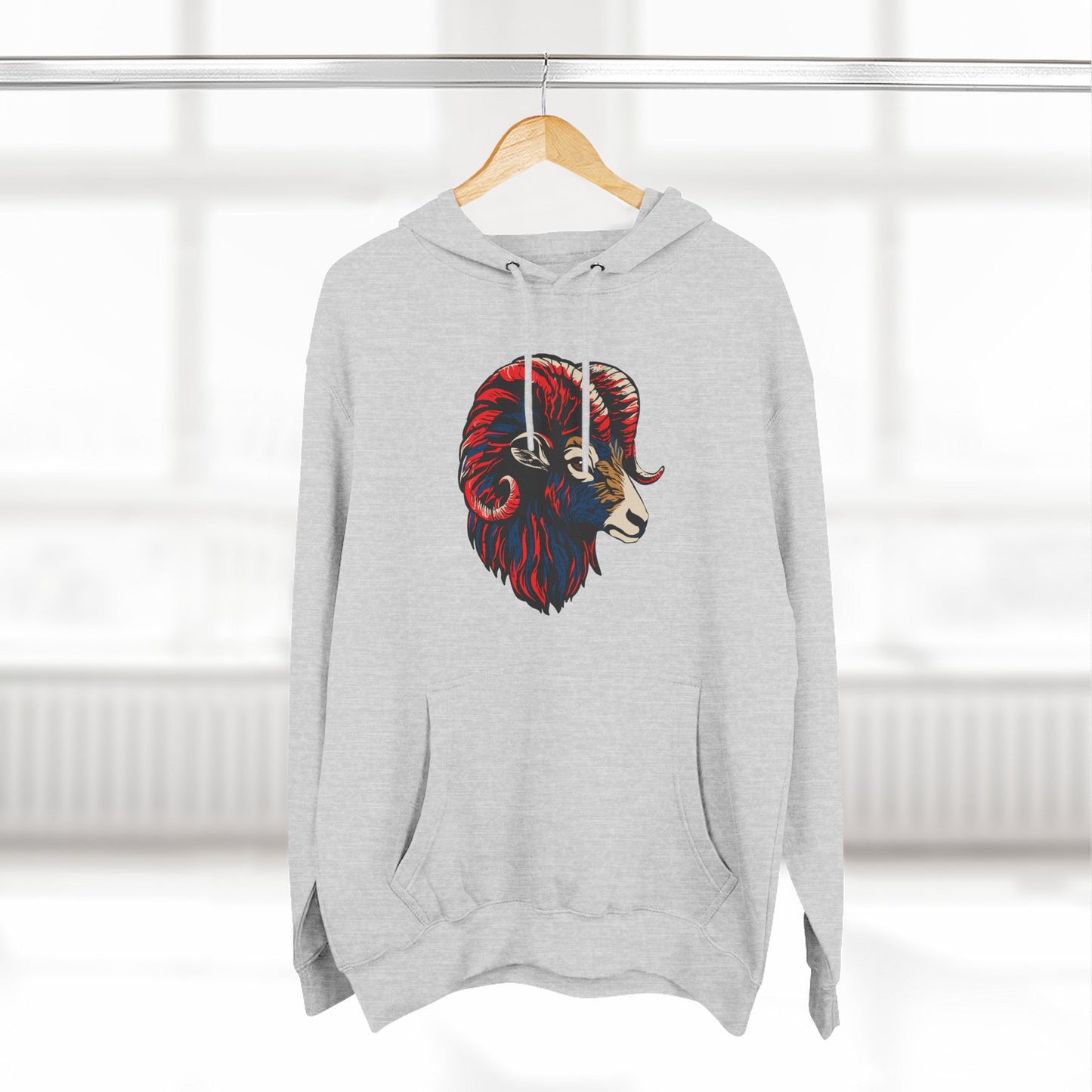 Dall Sheep Icon - Fleece Hoodie