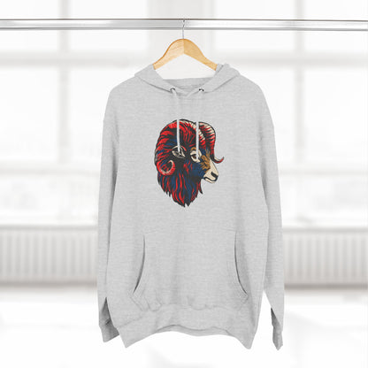 Dall Sheep Icon - Fleece Hoodie