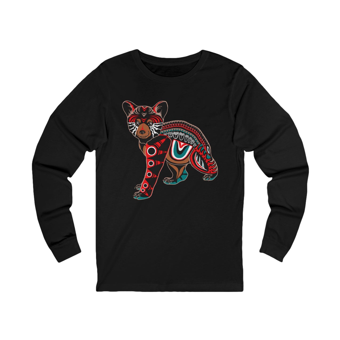 Black Bear Cub - Long-Sleeve Tee