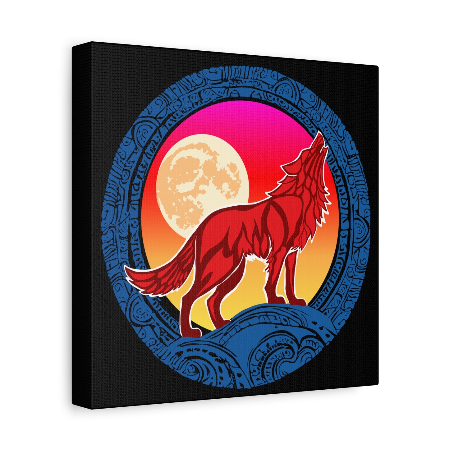 Loyalty Wolf Canvas