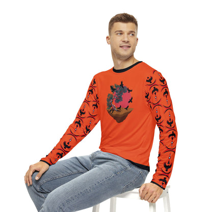 Orange Raven Cycle Long-Sleeve