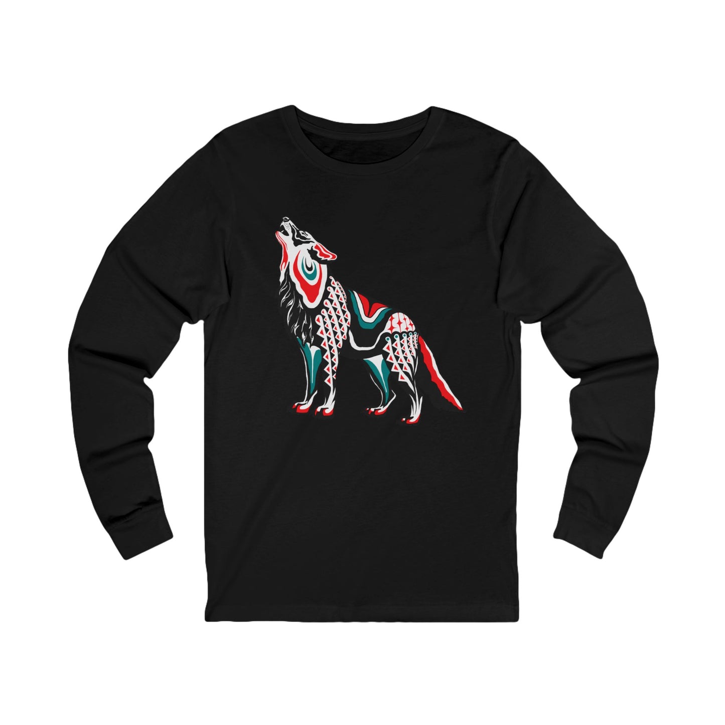 Howling Wolf - Long-Sleeve Tee