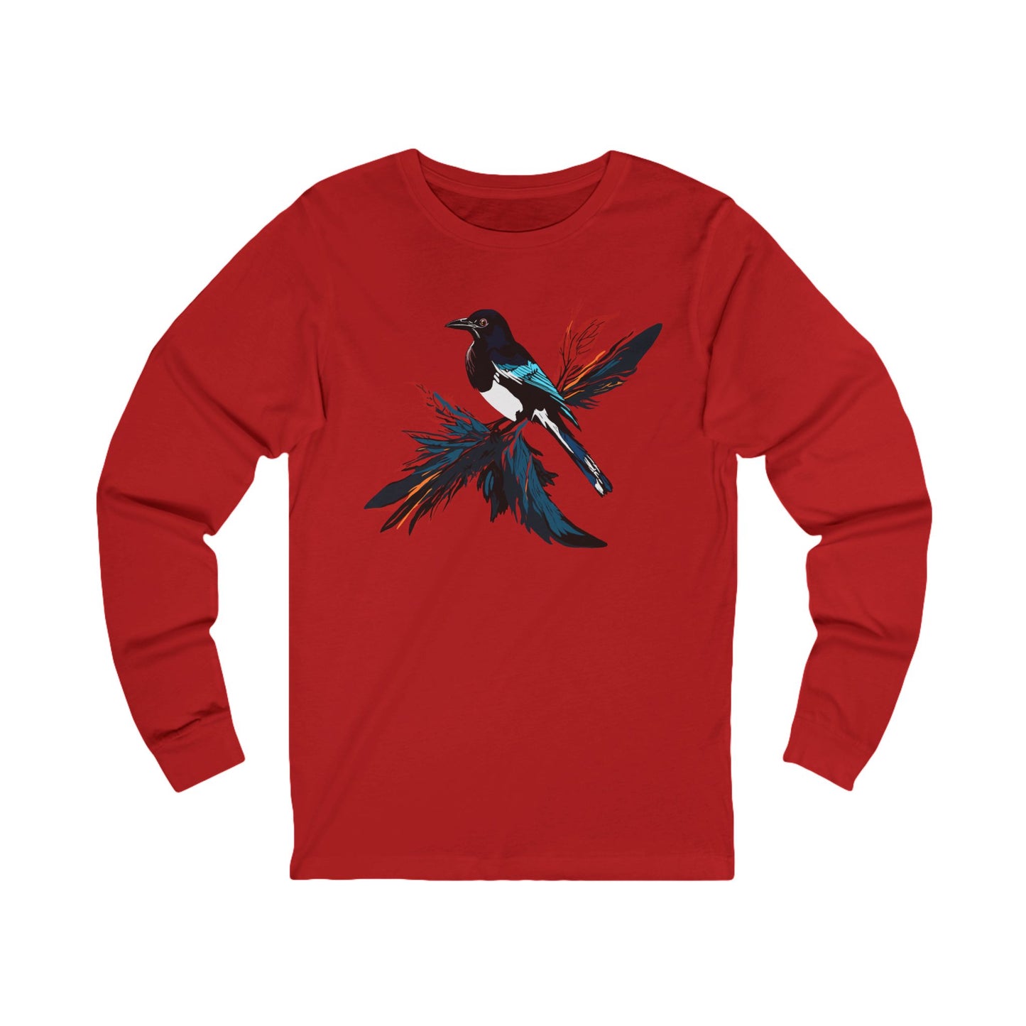 Magpie Icon - Long-Sleeve Tee