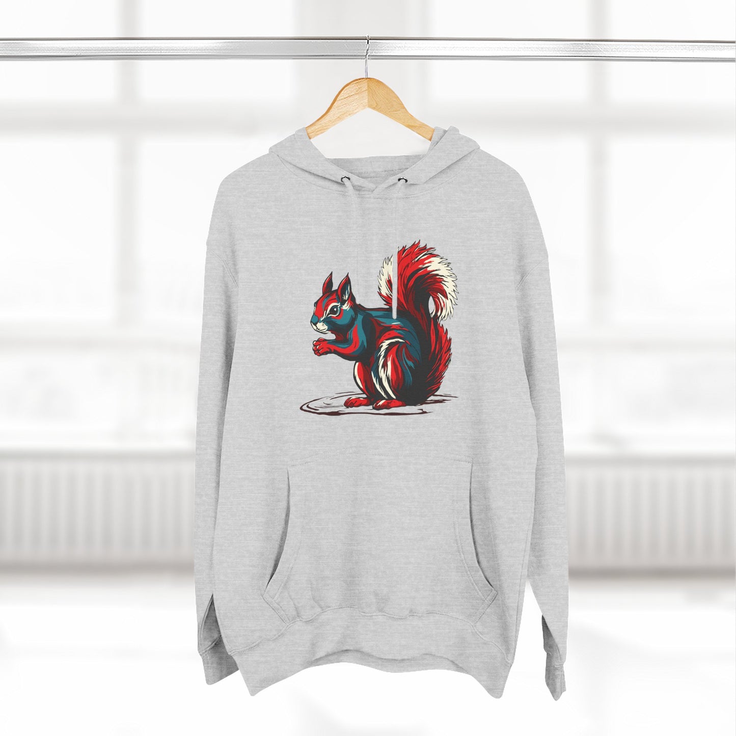 Squirrel Icon - Fleece Hoodie