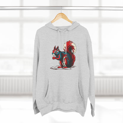 Squirrel Icon - Fleece Hoodie