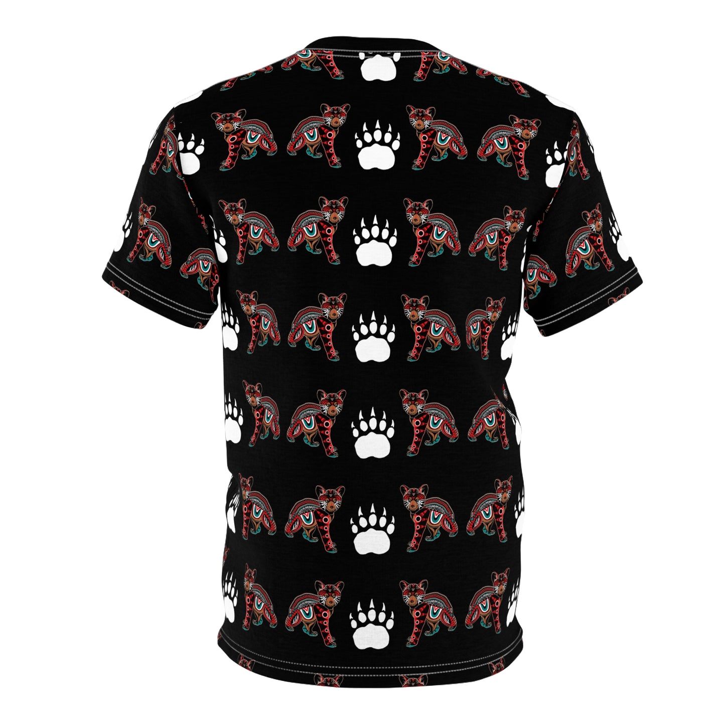 Black Bear Cub Wallpaper T-Shirt