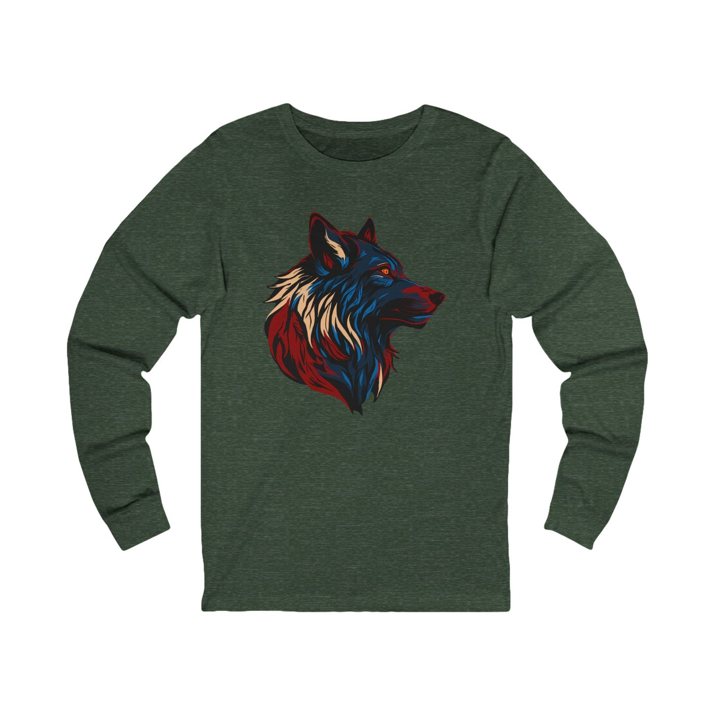 Wolf Icon - Long-Sleeve Tee