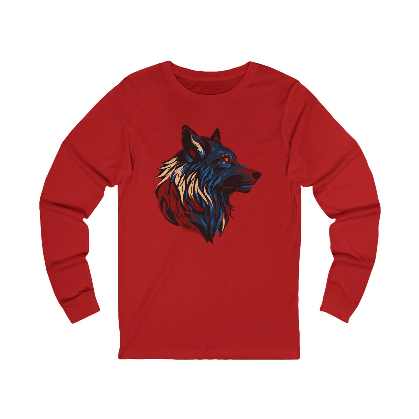 Wolf Icon - Long-Sleeve Tee