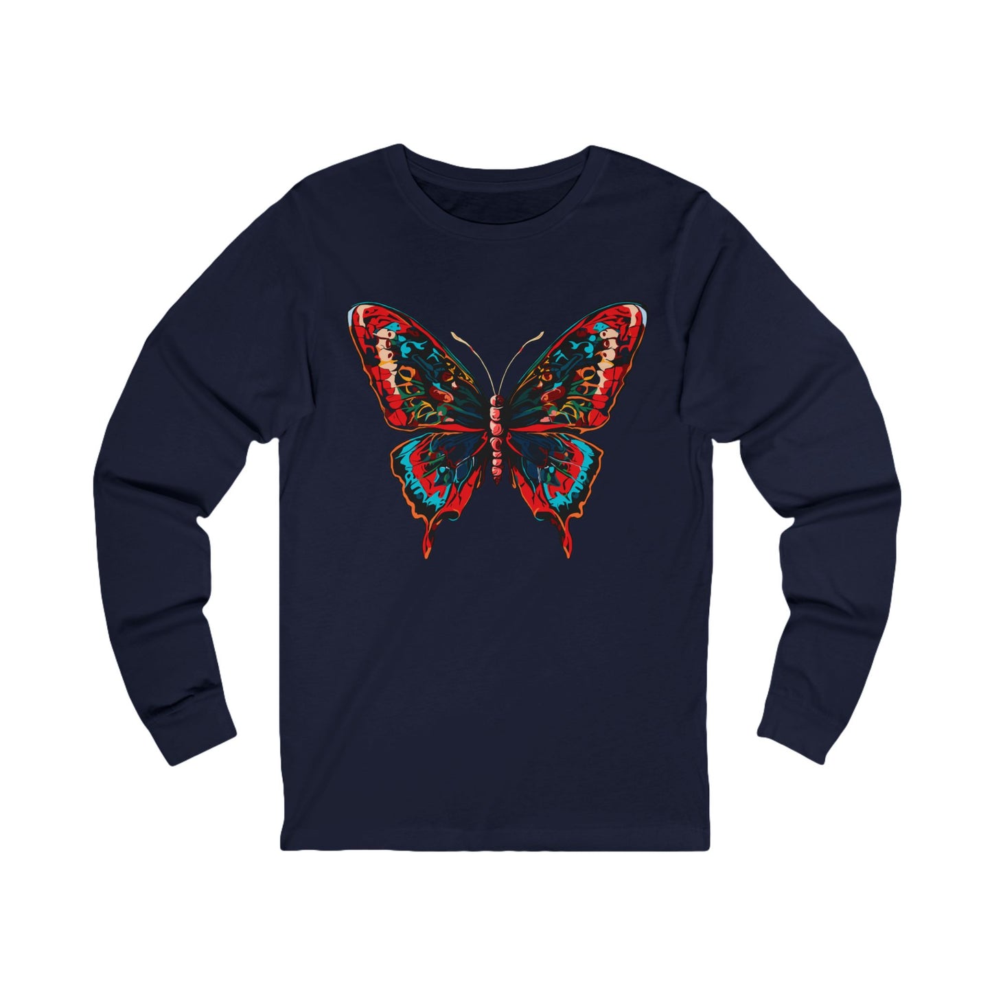 Butterfly Icon - Long-Sleeve Tee