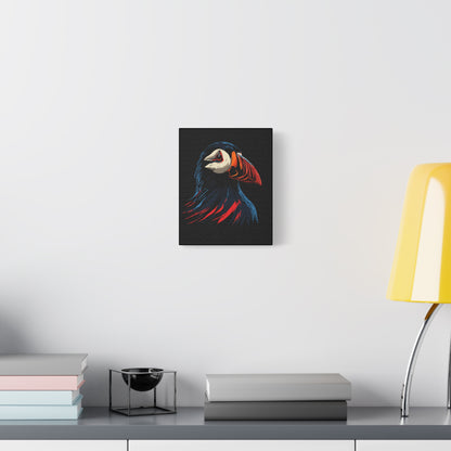 Puffin Icon Canvas