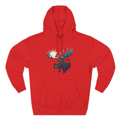 Moose Icon - Fleece Hoodie
