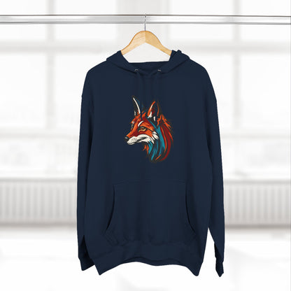 Red Fox Icon - Fleece Hoodie