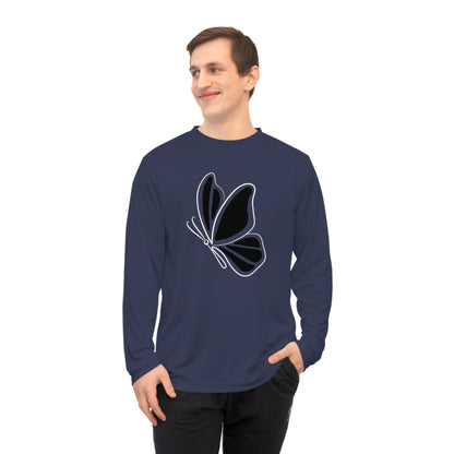 Butterfly Silhouette Long-Sleeve (Performance)