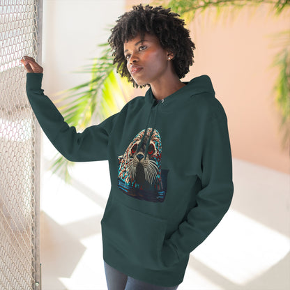 Harbor Seal Icon - Fleece Hoodie