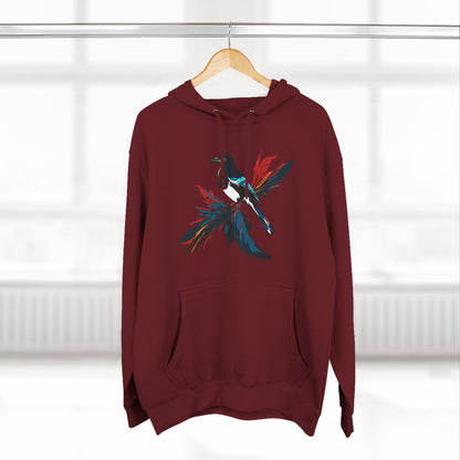 Magpie Icon - Fleece Hoodie