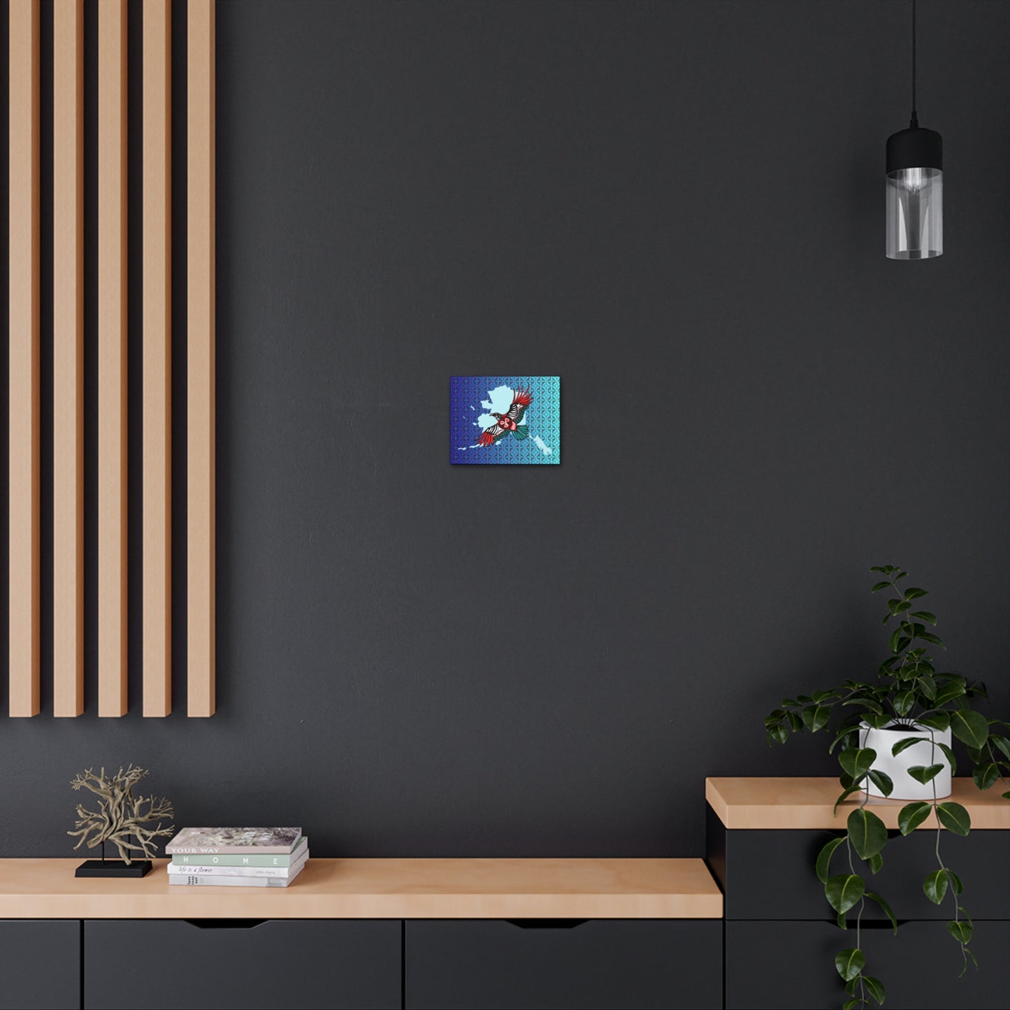 Flying Raven Canvas