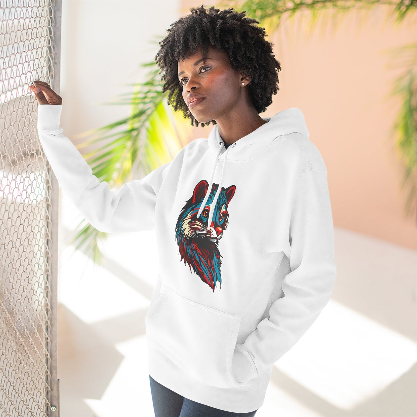Mink Icon - Fleece Hoodie
