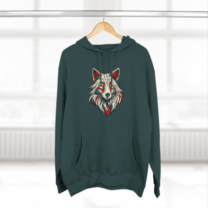 Arctic Fox Icon - Fleece Hoodie