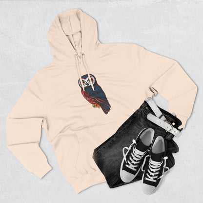 Saw-Whet Owl Icon - Fleece Hoodie