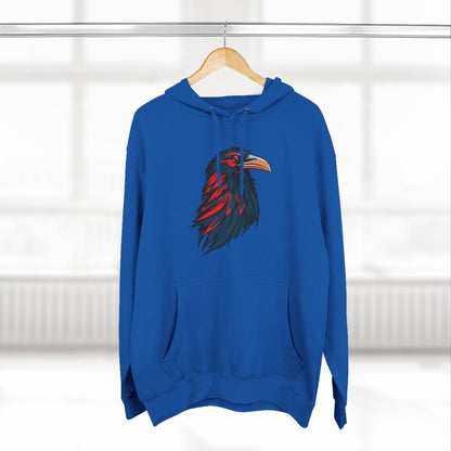 Raven Icon - Fleece Hoodie