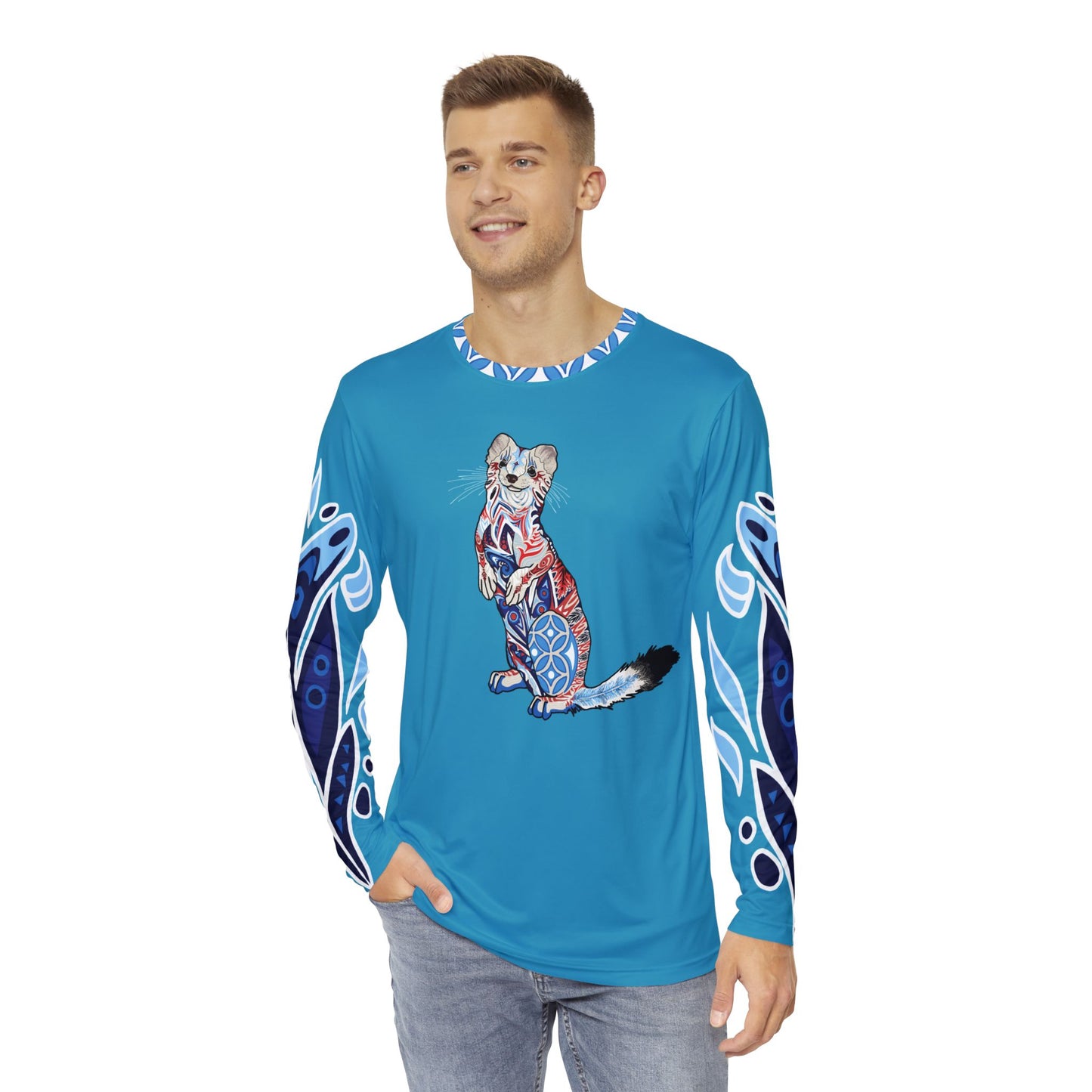 Winter Ermine Long-Sleeve