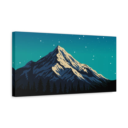 Twilight Peaks Canvas