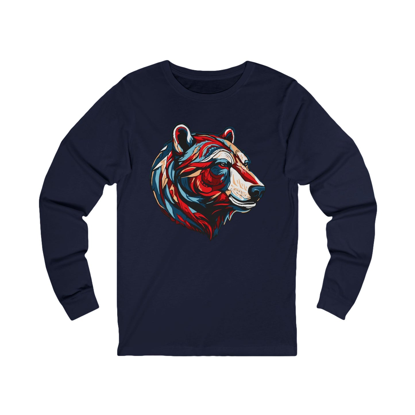 Polar Bear Icon - Long-Sleeve Tee