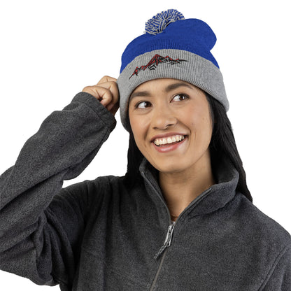Fire Peaks Knit Cap