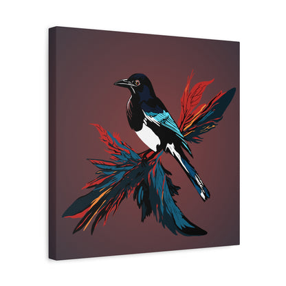 Magpie Icon Canvas