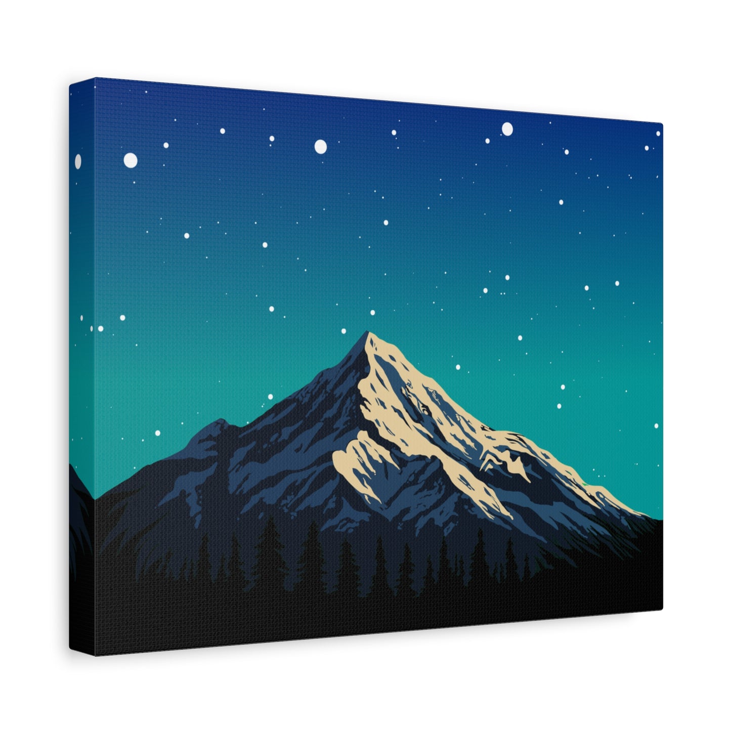 Twilight Peaks Canvas