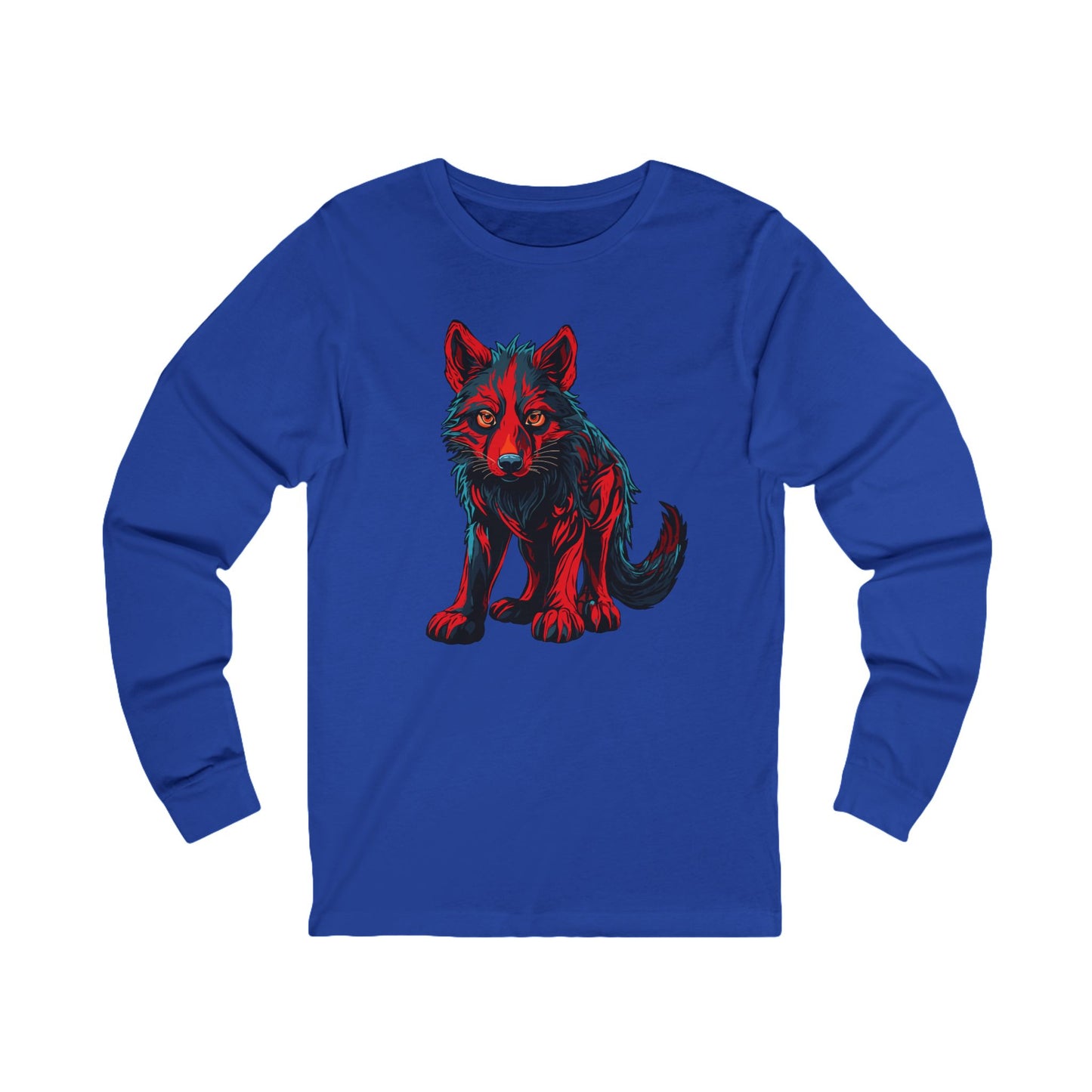 Wolf Pup Icon - Long-Sleeve Tee