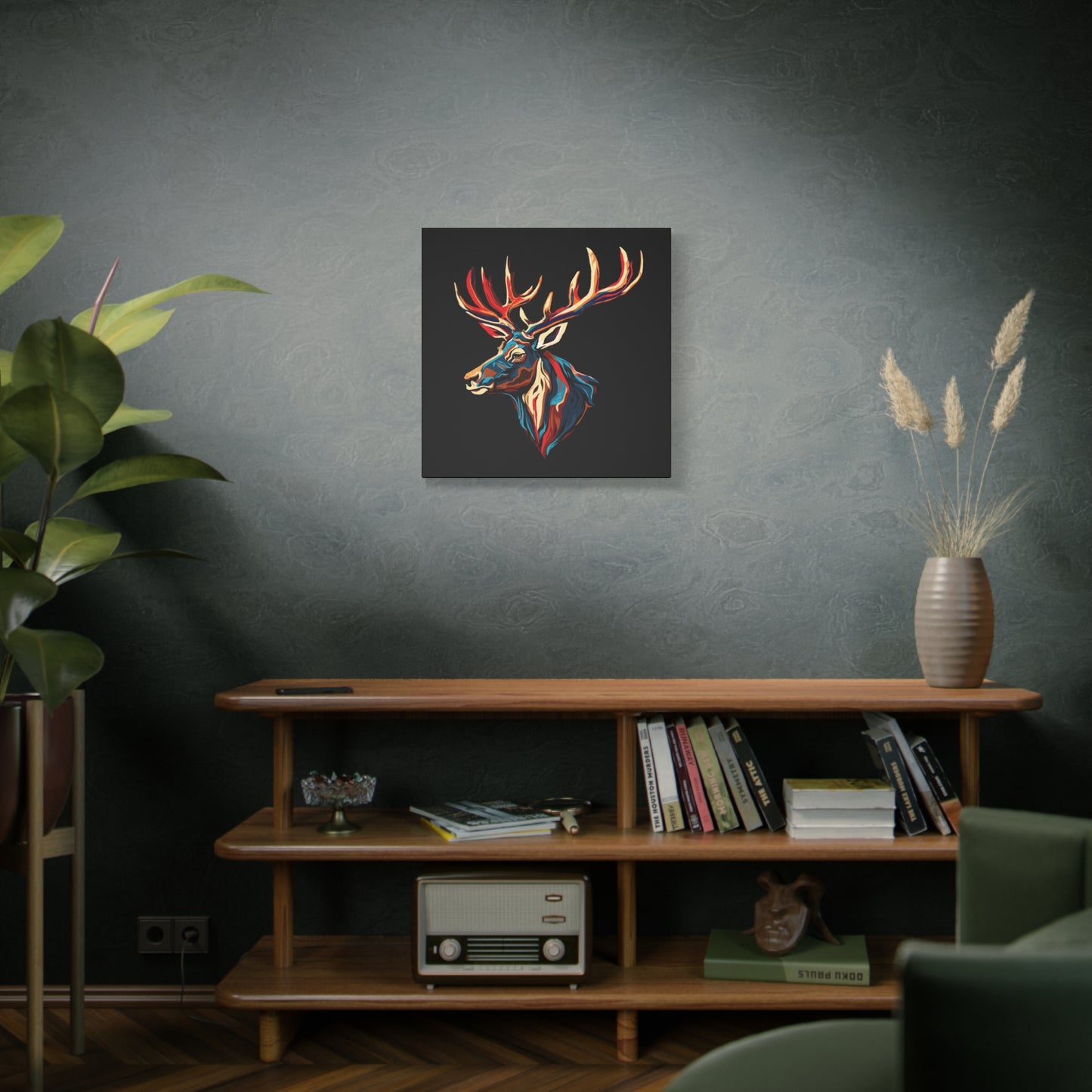 Elk Icon Canvas
