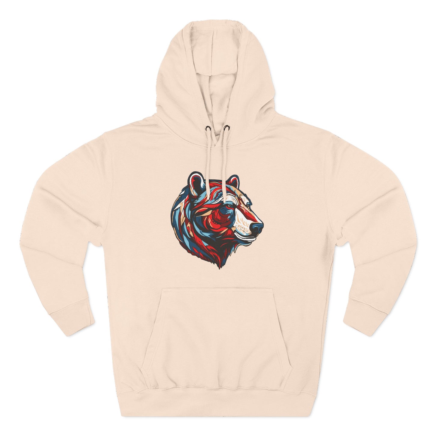 Polar Bear Icon - Fleece Hoodie