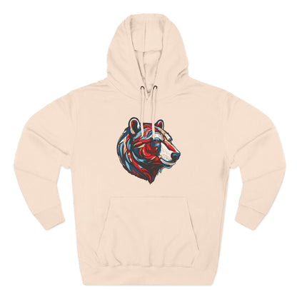 Polar Bear Icon - Fleece Hoodie