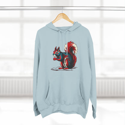 Squirrel Icon - Fleece Hoodie