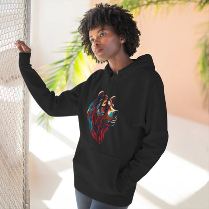 Grizzly Bear Icon - Fleece Hoodie