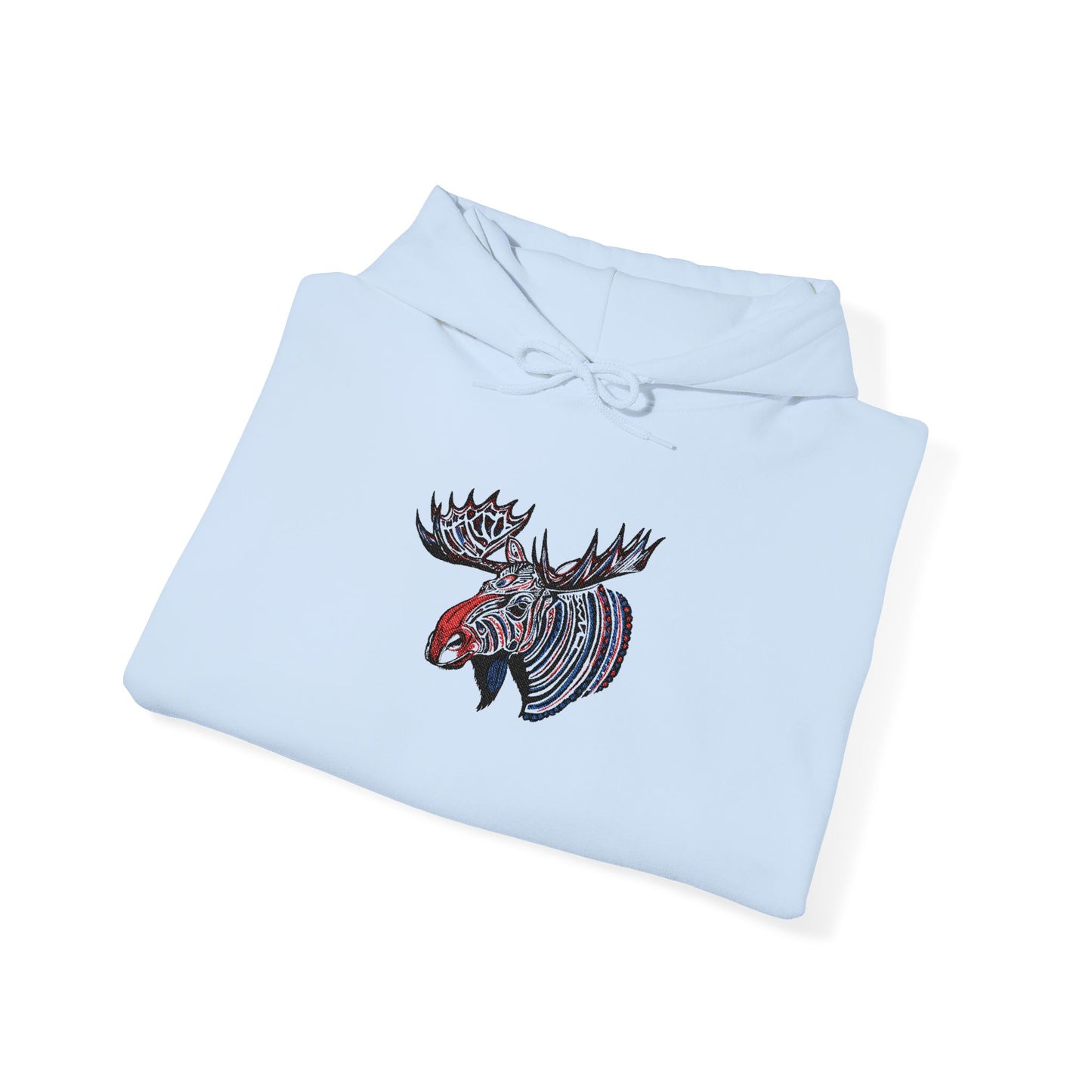 Tribal Moose Hoodie