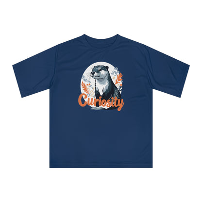 Hand-drawn curiosity t-shirt — original wildlife art by Kayanna Healy at Neo Native