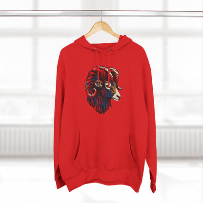 Dall Sheep Icon - Fleece Hoodie