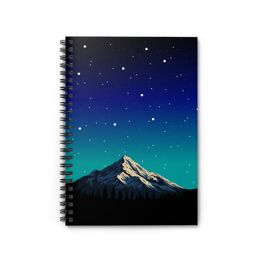 Twilight Peaks Spiral Notebook