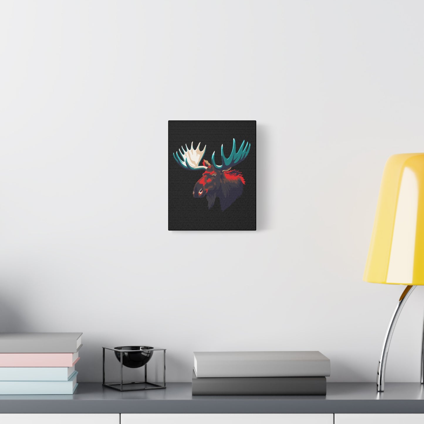 Moose Icon Canvas