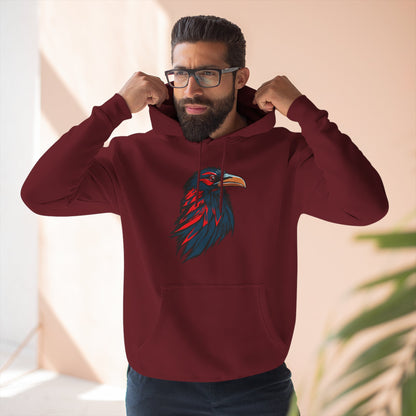 Raven Icon - Fleece Hoodie