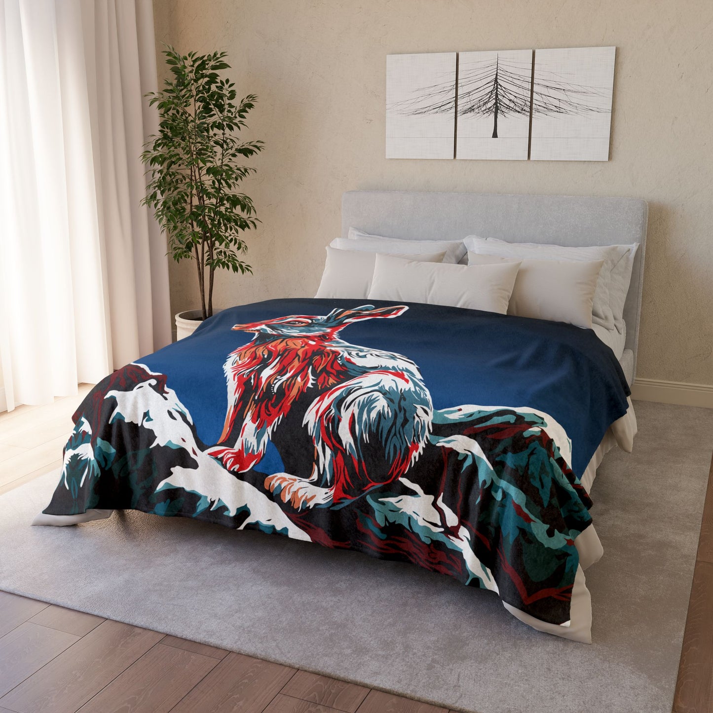 Snowshoe Hare Blanket