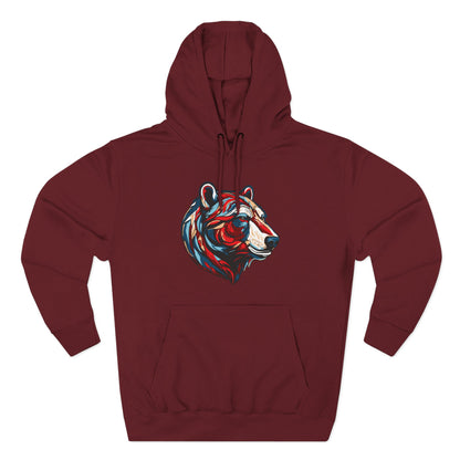 Polar Bear Icon - Fleece Hoodie